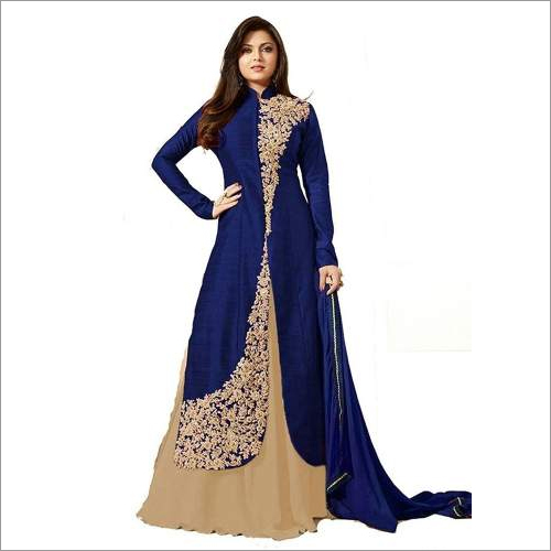 Blue Bangalore Salwar Suit
