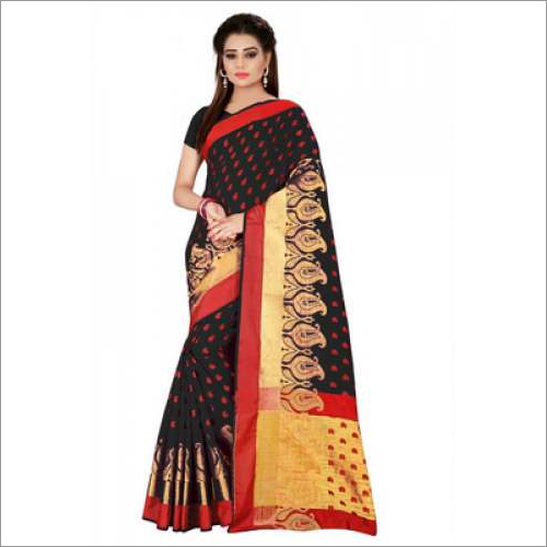 Printed Cotton Silk Saree