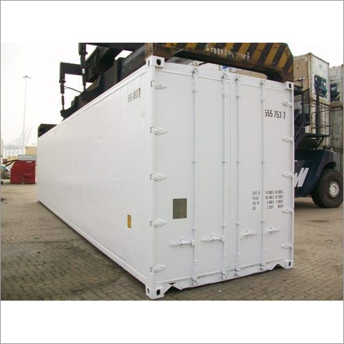 White Modular Refrigerated Container