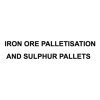 Iron Ore Palletisation and Sulphur Pallets