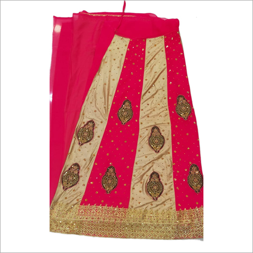 Casual Orange Color Lehenga Saree