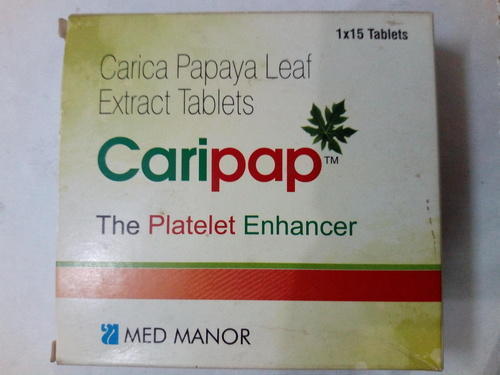 Carica Papaya Leaf Extract Tablets Age Group: Suitable For All