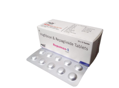 Repaglinide 0.3 mg  & voglibose 1.0 mg