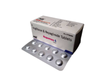Repaglinide 0.3 mg  & voglibose 1.0 mg
