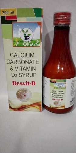 Calcium Carbonate And  Vitamin D3 Syp General Medicines