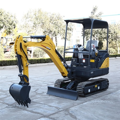 Mini Excavator Micro Digger Mvwexplo Ct25U/ 2.5 Ton - Color: Black & Yellow