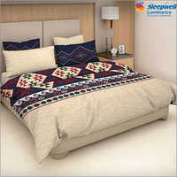 Sleepwell Luminance Cotton Bedsheet With Pillow Cover