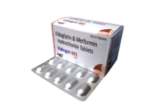 Vildagliptin 50 mg & Metformin HCL 500 mg Tabltes