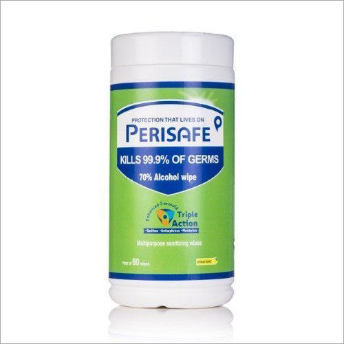 Alcohol Disinfective Wipes Canister