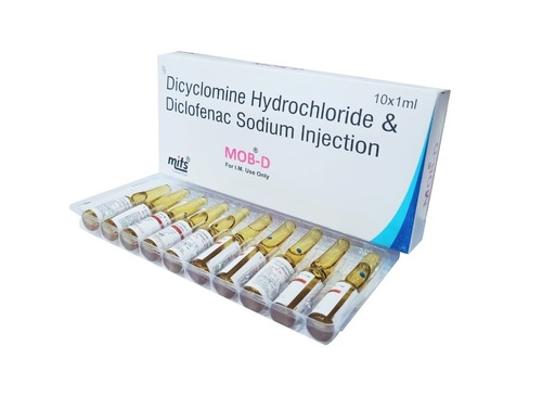 Dicyclomine Hcl & Diclofenac Sodium Injection