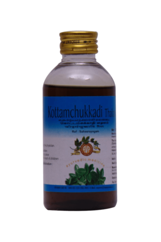 Kottamchukkadi Thailam - 200ml Ayurvedic Pain Relief Oil | Suitable for All Ages, Effective Against Vata Disorders, Relieves Inflammation and Stiffness