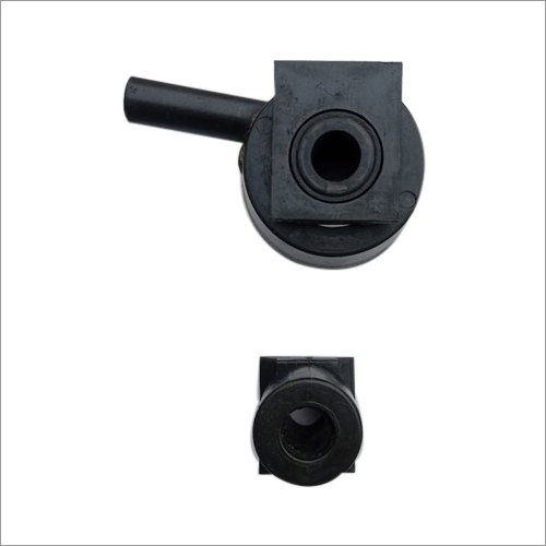 Black Milking Machine Pulsator Adapter
