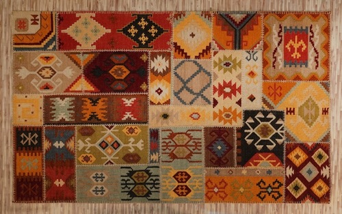 Hand Woven Woolen Kilim