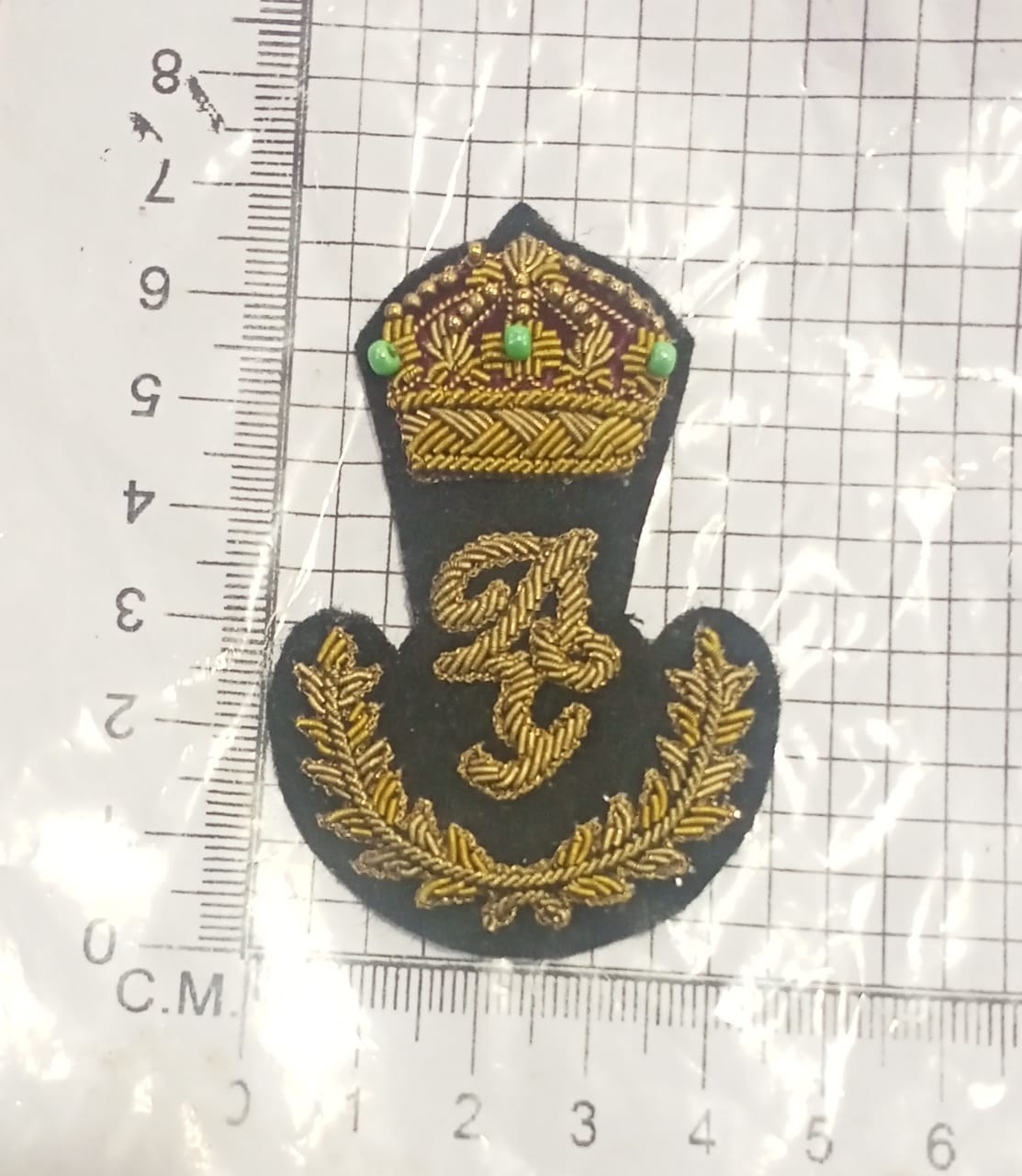 Bullion Wire Elephant Patches