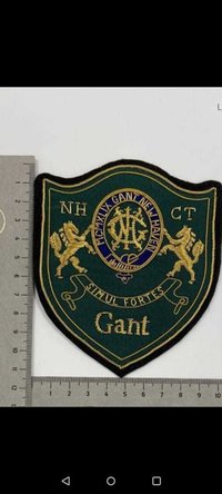 Bullion Wire Elephant Patches