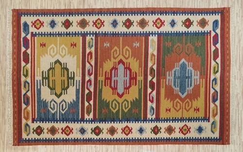 Hand Woven Woolen Kilim
