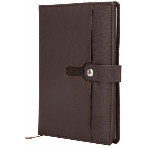 A5192PLP Brown Diary Notebook