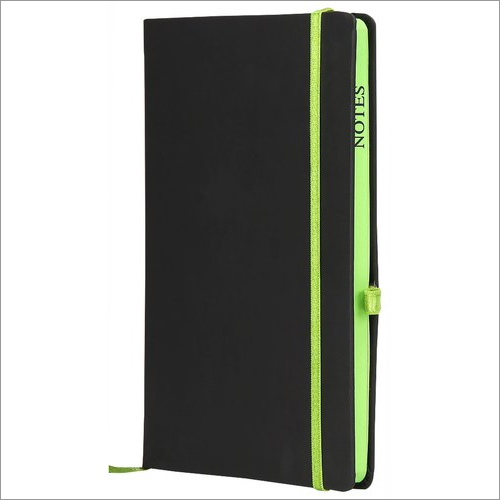 A5160 BK Green Corporate Diary Notebook
