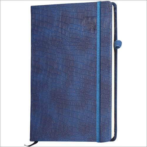 A5192 Croco Blue Diary Notebook