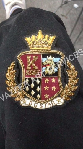 Embroidery Bullion Wire Patches