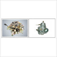 Automotive Carburetors - Steel Material, Grey Color | 1-year Warranty, Vacuum And Cable-controlled Air-fuel Mixture Mechanism