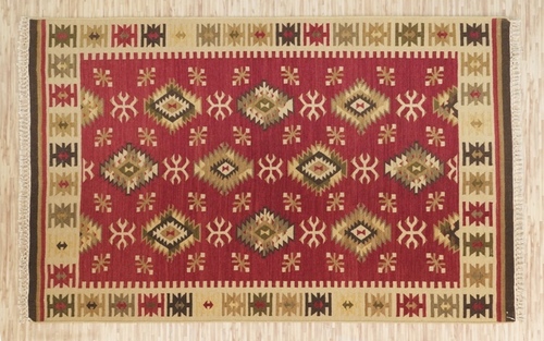 Hand Woven Woolen Kilim