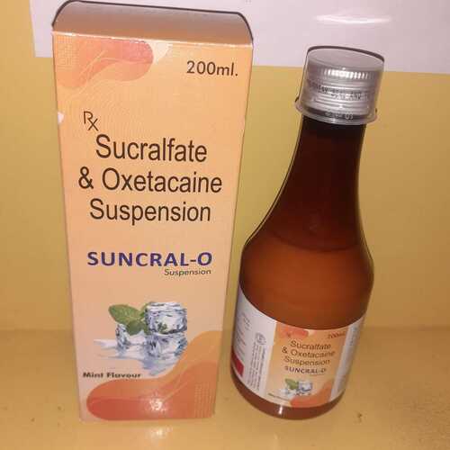 Sucralfate And Oxetacaine Suspension