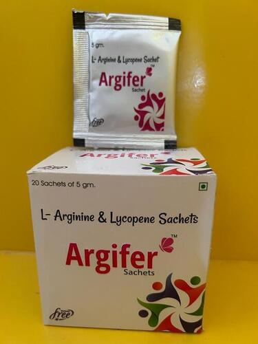 L  arginine    Lycopene Sachets
