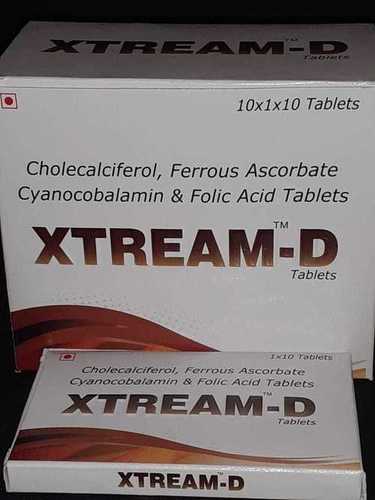 Cholecaciferol ,ferrous Ascorbate & Folic Acid Tablets