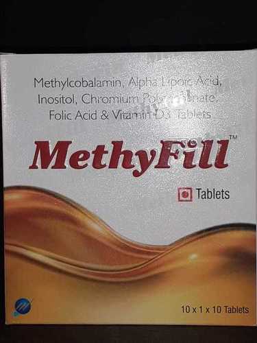 Liquid Methylcobalamin,Folic Acid &Vit D3 Tablet