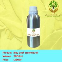Bay Leaf Essential Oil - 100% Natural Leaves, 1L Volume | Strong Spicy Aroma, Antiseptic and Analgesic Properties, Custom Packaging Available