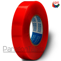 130 Mic Red Double Sided Polyester Tape