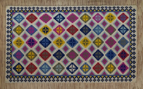 Hand Woven Woolen Kilim