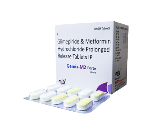 Glimepiride2 mg, Metformin HCl 1000 mg