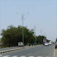 Double Highway Light - Mild Steel | Cool White Electric Light, Long Life Warranty For Enhanced Urban Safety