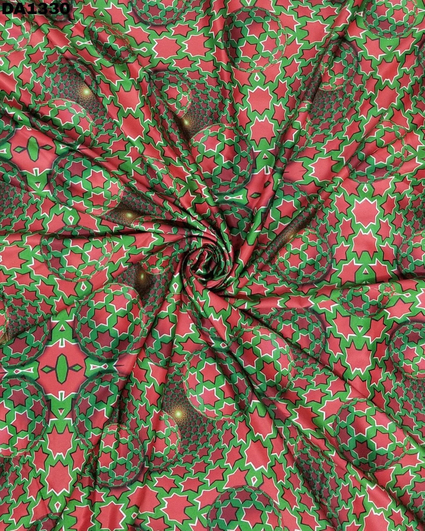 Flora Sartin Silk Digital Print Fabric
