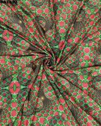 Flora Sartin Silk Digital Print Fabric