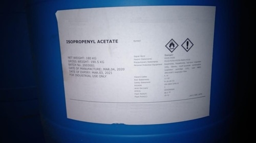 Iso Propenyl Acetate Boiling Point: 97 A C