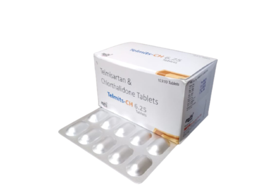 Telmisartan 40 mg &  Chlorthalidone 6.25 mg Tablets