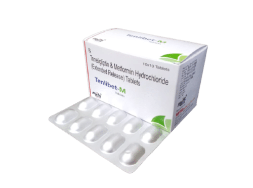 Teneligliptin 20 mg & Metformin HCl 500 mg Tablet