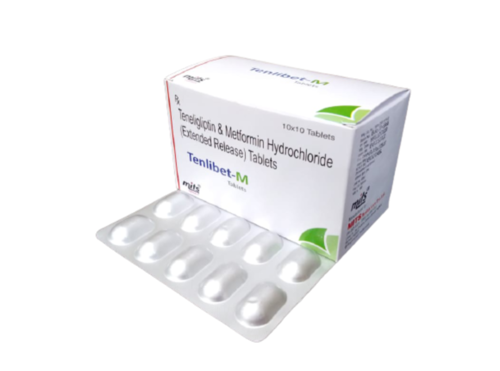 Teneligliptin 20 mg & Metformin HCl 500 mg Tablet