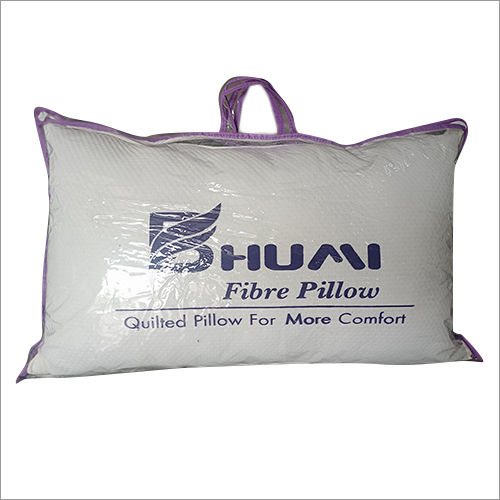 White Premium Touch Quilted Virgin Pillow