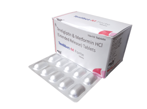 Teneligliptin 20 mg & Metformin HCl 1000 mg Tablet