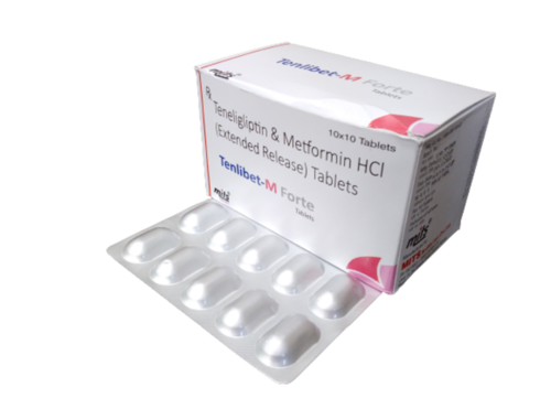 Teneligliptin 20 mg & Metformin HCl 1000 mg Tablet