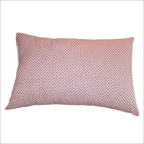 Dotted Fabric Washable Yarn Solid Pillow By BHUMI FIBRE PILLOW