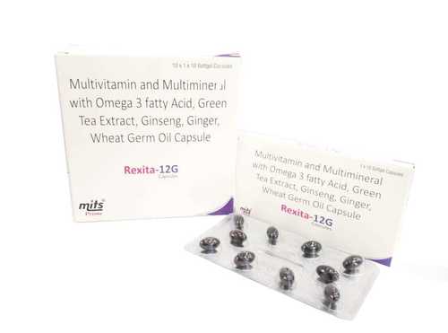Multivitamin And Multimineral with omega-3-fatty acid, Green tea extracts, Ginsieng Capsules