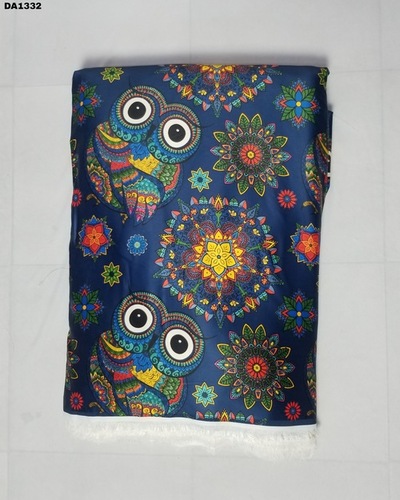 Flora Sartin Silk Digital Print Fabric