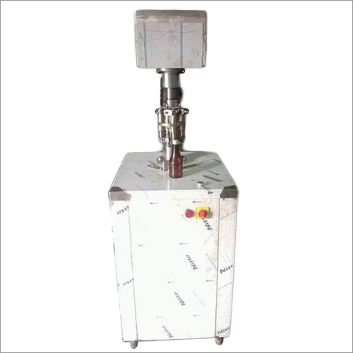 Semi Automatic ROPP Cap Sealing Machine - Stainless Steel 220 Volt 100 Bottles/Min Capacity | Industrial Automation Electric Driven High Quality Innovation