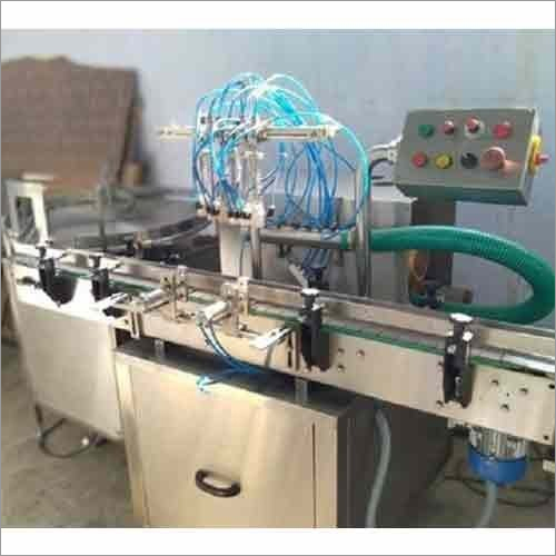 Automatic 4 Head Air Jet Cleaning Machine
