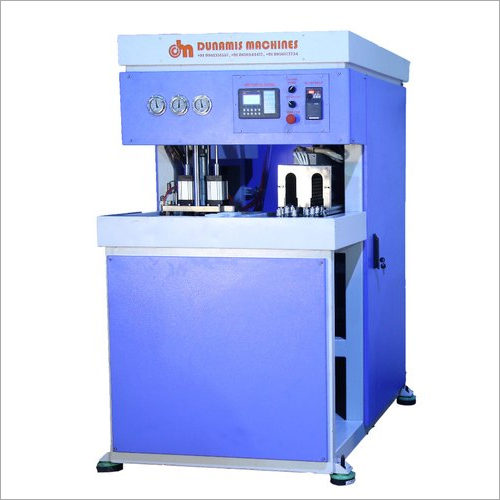 1800 BPH 2 Cavity Semi Automatic PET Blow Machine
